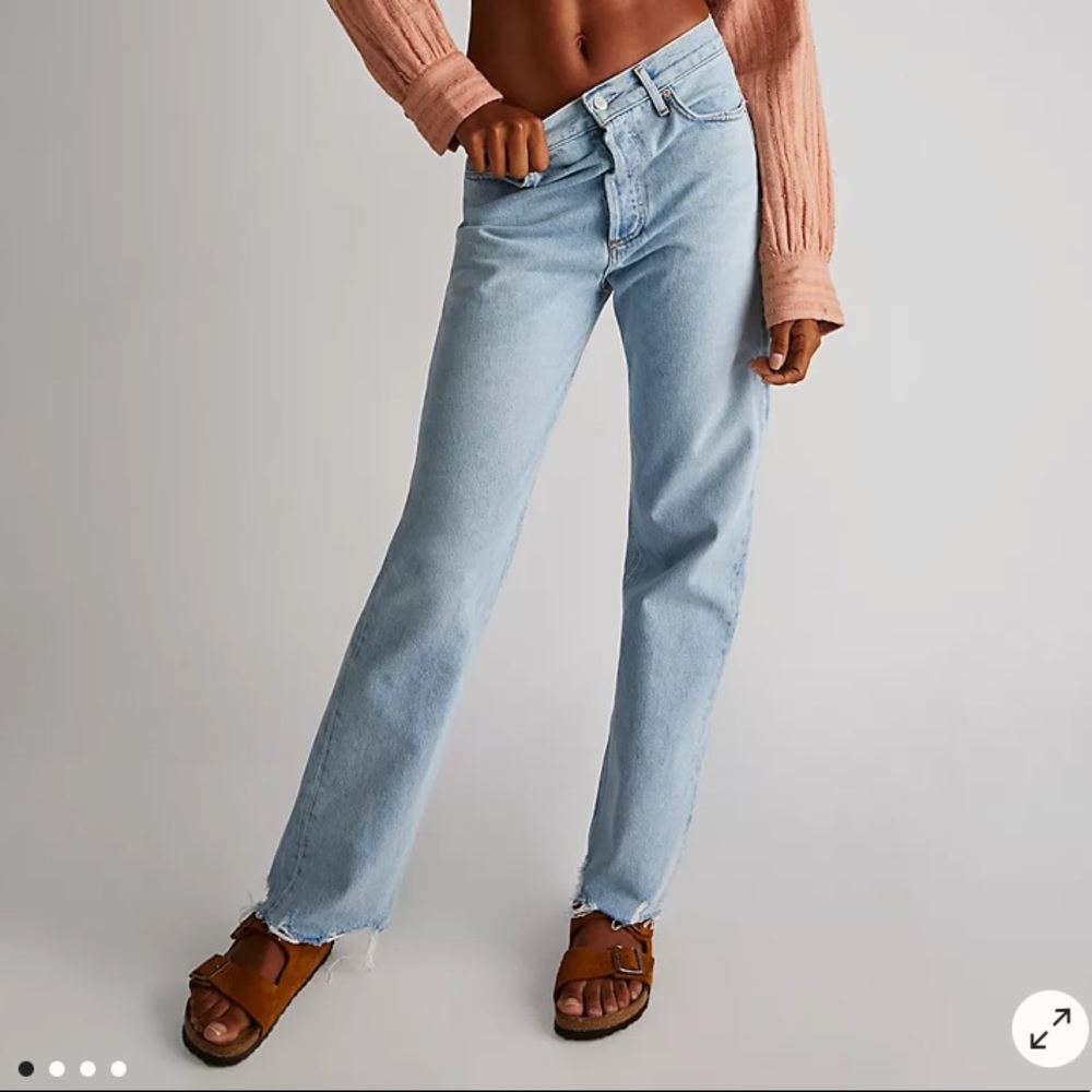 AGOLDE 90s Pinch Waist High Rise Straight Jean